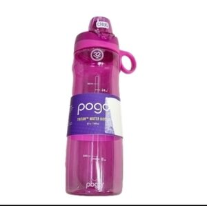 Pogo Tritan Water Bottle Pink 32 OZ.